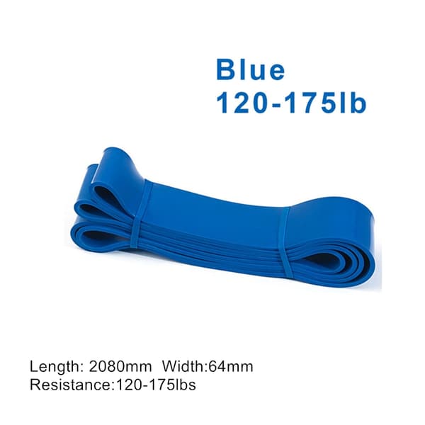 Latex Stretch Resistance Band Expander Elastiska band för Sport Pull Up Assistance Band Hemträning Pilates Gym Utrustning 6PCS A WITH HANDLE