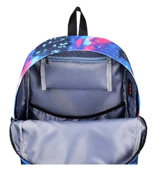 Fortnite Backpack - Waterproof School Bag with USB and Headphone Jack Blue
