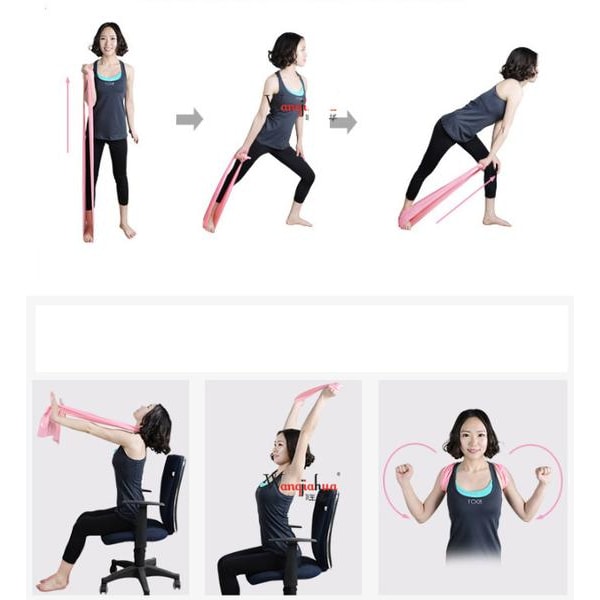 Exercise Bands - Rubber bands for stretching and versatility Gold