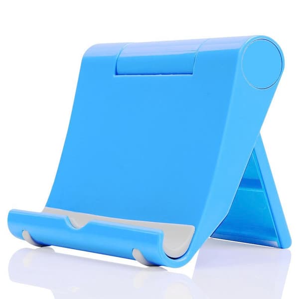 Universal Foldbar Bordtelefonholder Stativ til iPhone Xiaomi Huawei Samsung Tablet Yellow