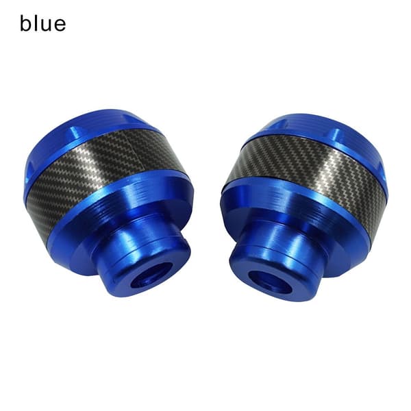 Slitstarka aluminiumlegering elcykel glidkoppar kraschsäkra stötsäkra scootertillbehör blue
