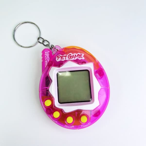 Mini Handheld Virtual Rabbit Pet Keychain Toy - Perfekt för Halloween-, jul- och påskpresenter Blue