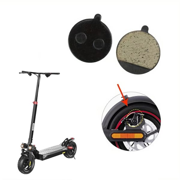 Bromsbelägg i halvmetall för iScooter iX3 iX4 i9 i9Max SmartGyro elscooterbyte 8 Pcs