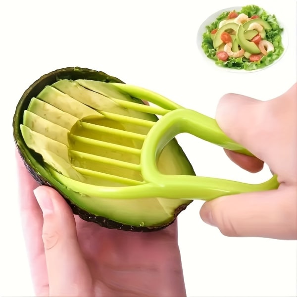 3 I 1 Praktisk avocado -skrælsholdbar multifunktionel knivskærer