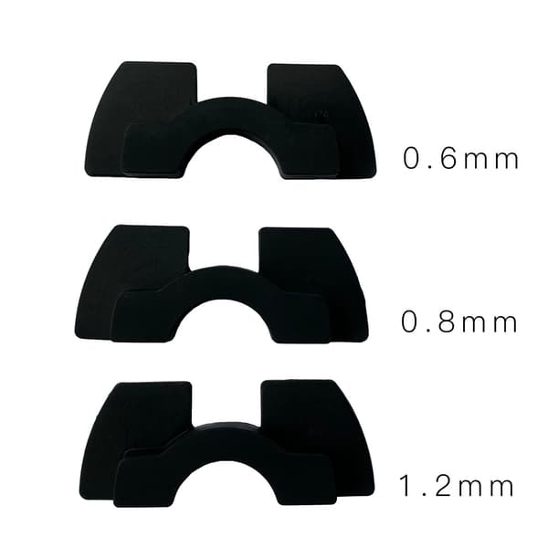 M365 Scooter Stötdämpare Silikon Vibrationsdämpare 3st Elscooterdelar black