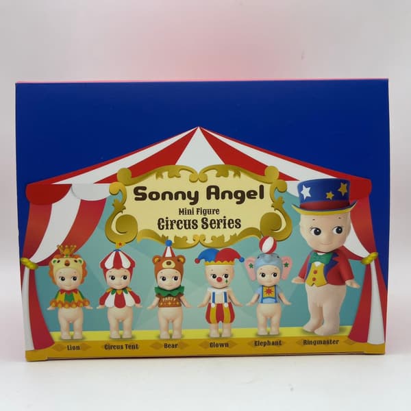 Anime Sonny Angle Mini Figur Circus 1:e 2:e serien Blind Box Samlarobjekt Modell Figur Skrivbordsdekor Barn Födelsedagspresentleksak random 1pcs 2th