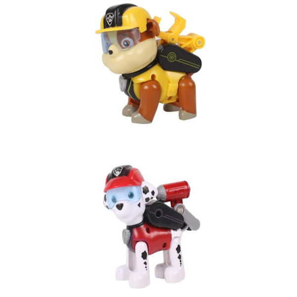 7 Pack Paw Patrol figures 7-8 CM