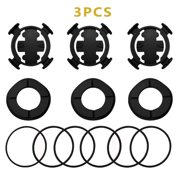 MTB-cykel stoppurförlängningsadapterfäste 6g legering cykeldatorfäste för GARMIN IGPSPORT 3pcs