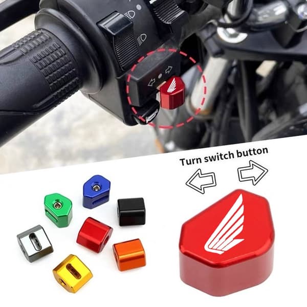 Motorcykel Afbryderknap Blinklys Afbryder Nøglehætte Tilbehør Til Honda Hornet NT1100 CBR CB Shadow PCX VFR XADV Forza HONDA