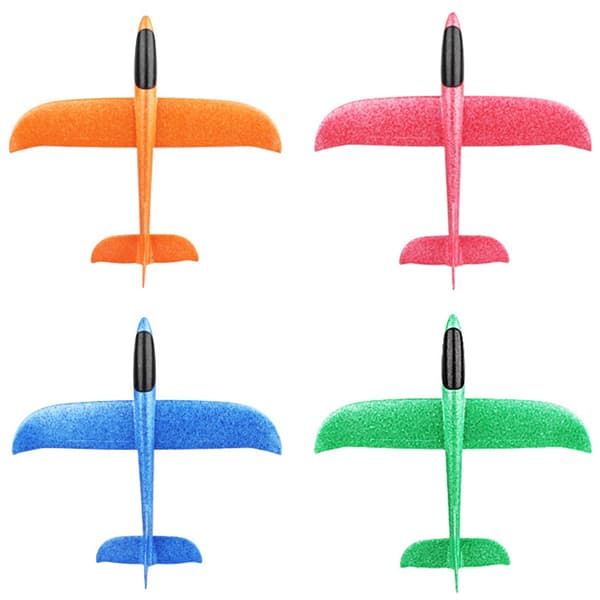 49 cm handkastfria glidflygplan skummodell EPP Breakout-flygplan partyspel barn utomhuskul presentleksaker för barn 49CM Blue