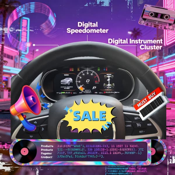 Digital instrumentpanel för Dodge Durango 2011 2012 2013-2020 Hastighetsmätare för instrumentpanel Stöder trådlös CarPlay/Android Auto 8G 128G Radio