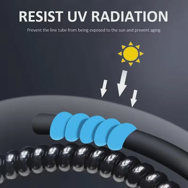 Universal kabelopruller til Dualtron DT3 Thunder Kaabo Kugoo Zero elektrisk løbehjul black1m1PC