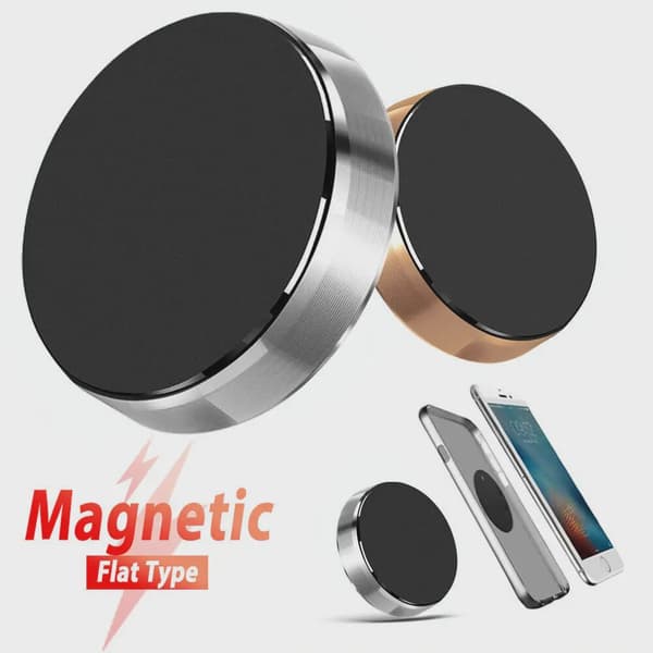 Magnetisk Bilholder Universal Dashboard Mount til iPhone Xiaomi Huawei Samsung Gold-Rotate