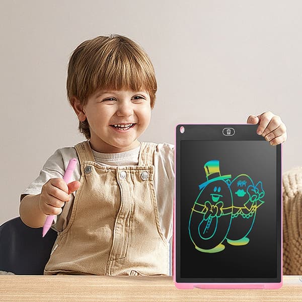 6,5" LCD-skrivetablet - Pædagogisk tegnebræt til børn, Magic Blackboard-legetøjsgave 6.5 inch Pink