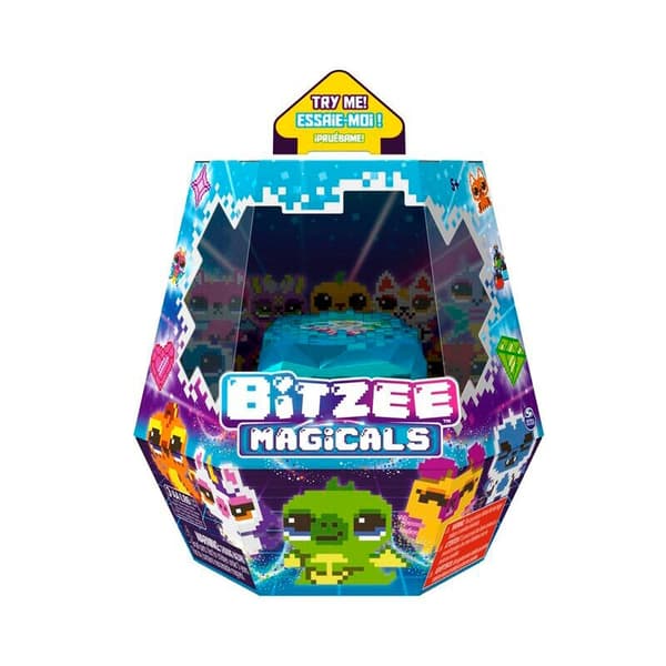 Bitzee Magicals interaktiva digitala husdjursleksaker - Touch React Virtual Friends för smarta BITZEE