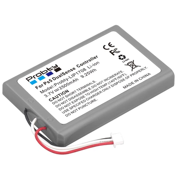 LIP1708 batteri 2500mAh til Sony PS5-controller, genopladeligt indbygget lithium til DualSense-spilcontroller-batteri 4 Pcs Battery