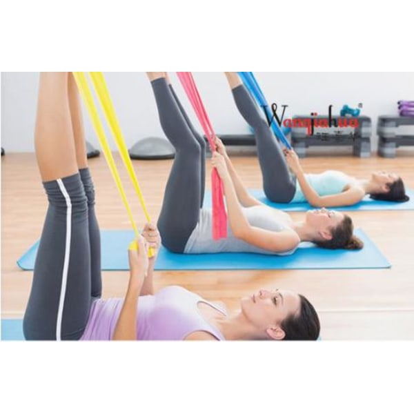 Exercise Bands - Rubber bands for stretching and versatility Gold
