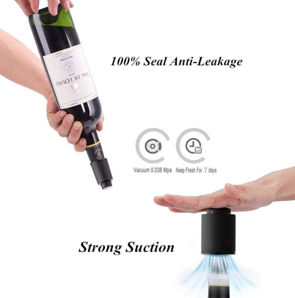 Vin kork champagne vakuum sort