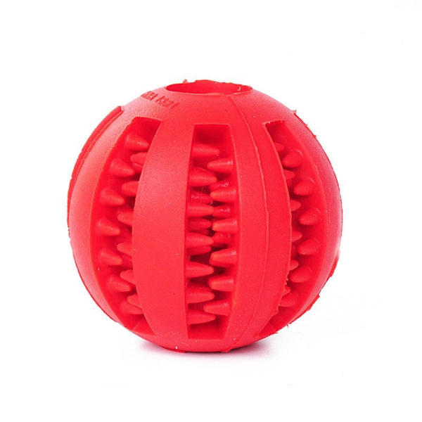 Hundelegetøjsbold, giftfri bidresistent legetøjsbold til hunde, hvalp, kat, hundefoder, godbidsfoder, tyggetandrensende bold green Size 2.36 inch