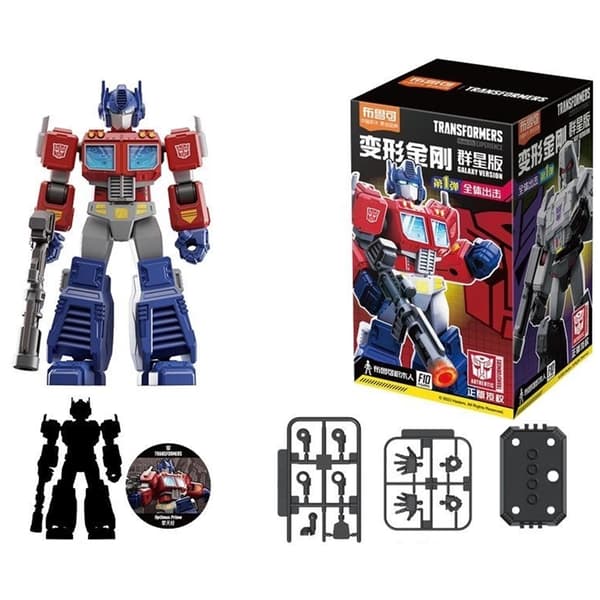 Optimus Prime Actionfigur - Transformers Robot Animation Model, Samlarleksaker och presenter Random box