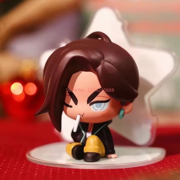 Alien Stage Free Stage -sarja Blind Box Anime Hahmo Yllätys Mysteerilaatikko Minimalli Nukke E