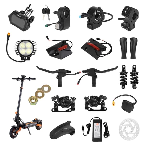 Kukirin G2 Max Scooter Tilbehør Original Display Afbryder Gasspjæld Støddæmper Bremsedele Throttle Switch
