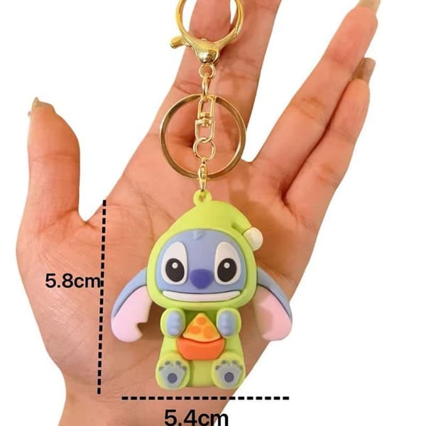 Ny Disney Stitch blind box Eat Some Thing Before SleepTrendy legetøjsfigur mode gavepose vedhæng dekoration nøglering E-NO BOX