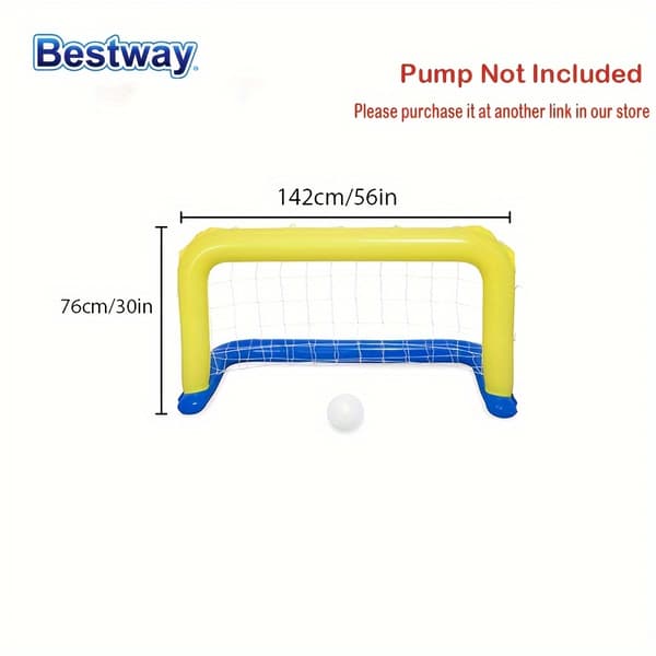 Bestway uppblåsbart basketbadset, flytande poolspel, vattenballongbadset, uppblåsbart poolspel, poolleksaker 52123