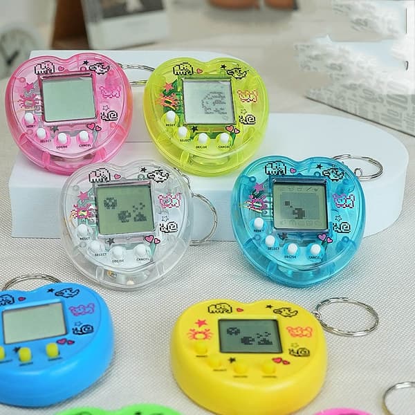 Nostalgic Handheld Virtual Pet Game Console - Elektroniska digitala djur för barn 8