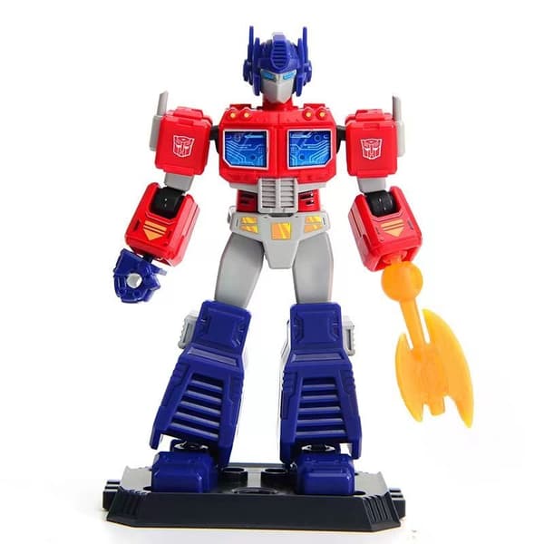 Optimus Prime Action Figur - Transformers Robot Animation Model, samlerlegetøj og gaver Random box