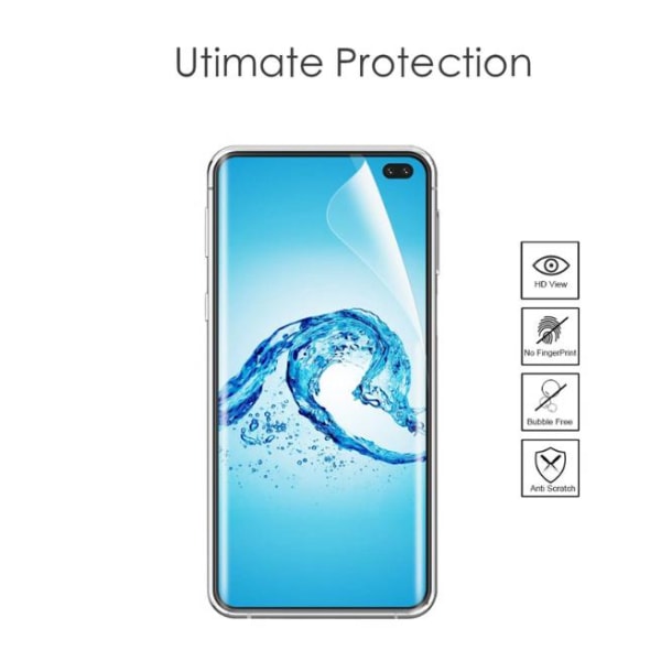 Samsung Galaxy S10, S10 Plus fuld skærmbeskytter Till Samsung Galaxy S10