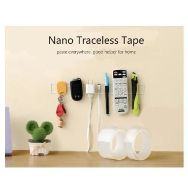 2st Nanotape Genanvendelig multi-purpose Dobbeltsidet