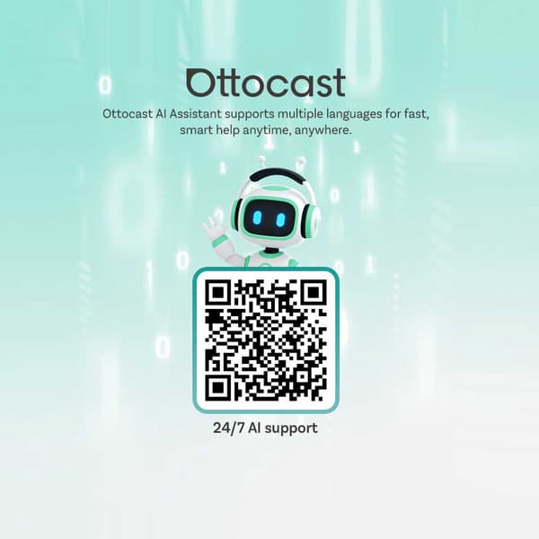 Ottocast A2Air Pro Trådløs Android Auto Adapter Dongle Spotify Waze Multimedia til fabrikskablet Adnroid Auto Bil A2Air Pro