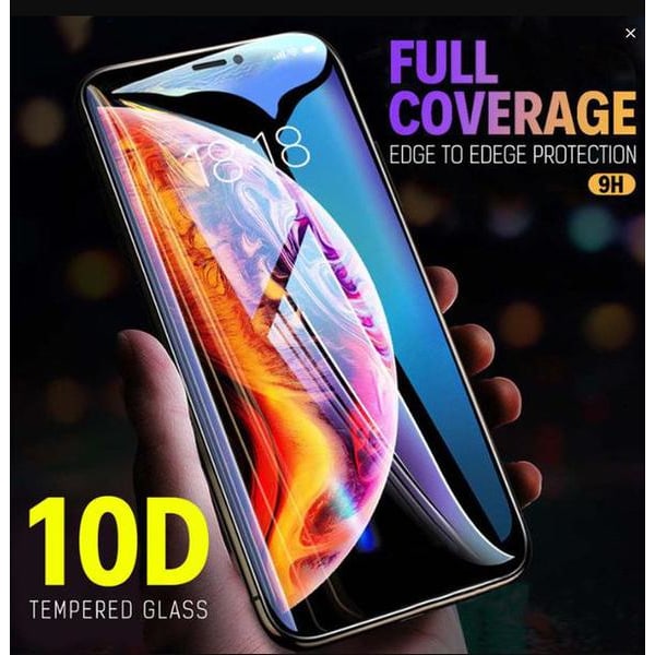 iPhone 11 Pro Max - Tempered Glass Full Coverage 10D - Best in Test