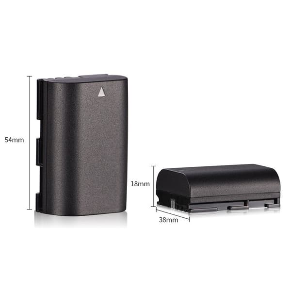3500mAh LP-E6 LPE6 E6N kamerabatteri til Canon-kameraer til EOS 5D Mark II 2 III 3 6D 7D 60D 60Da 70D 80D 90D DSLR til EOS 5DS 5Pcs