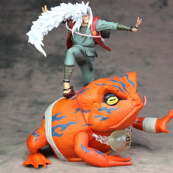Jiraiya Action Figur 23 cm - Naruto Gama-bunta PVC samlermodel til børn og skrivebordsindretning Gama-Bunta Size With Box