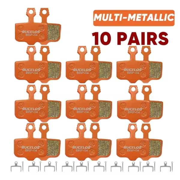 BUCKLOS Levyjarrupalat SRAM Avid MTB Maantiepyörään Hydraulinen Kestävät Kulutusta Kestävät Jarrupalat Ceramic 4Pair