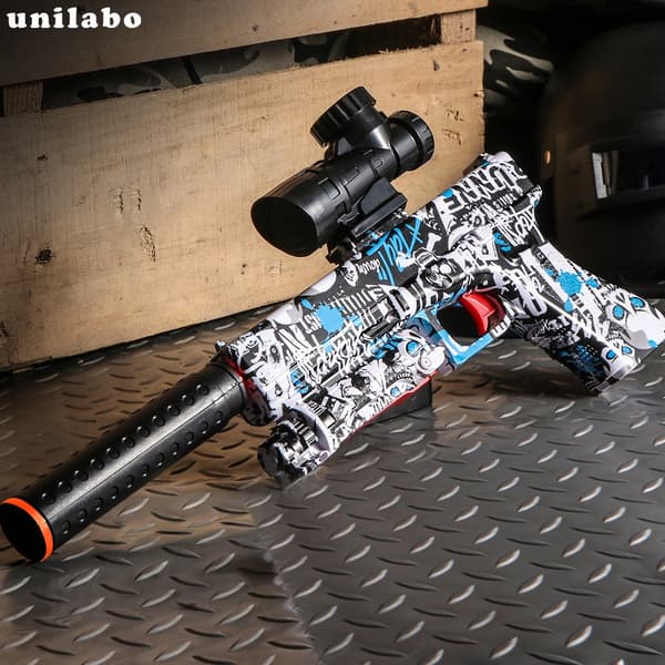 M416 Electric Blaster Toy Gun Set för utomhuslek - Shooting Fun med hög precision Light Red