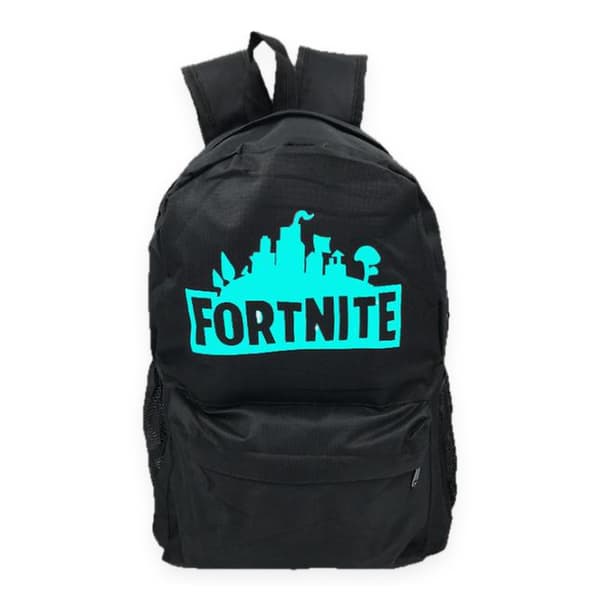 backpack Fortnite Black Night Luminous glows in the dark Christmas present Black