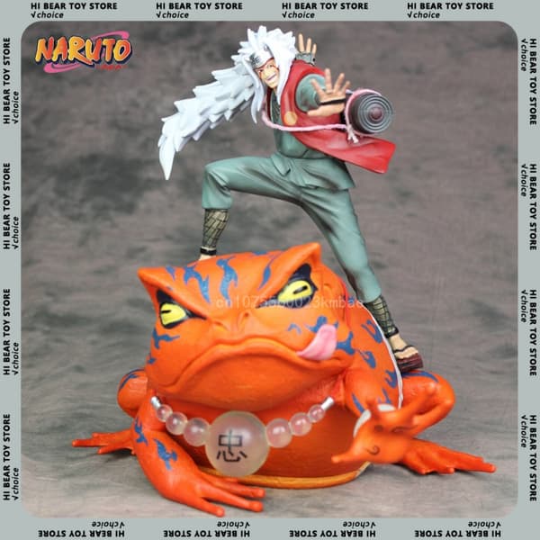 Jiraiya Action Figur 23 cm - Naruto Gama-bunta PVC samlermodel til børn og skrivebordsindretning Gama-Bunta Size No Box