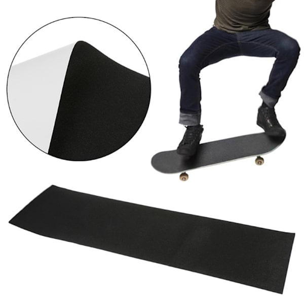 80x20cm Selvklæbende Skateboard Griptape Skridsikkert Sandpapir til Skateboard Longboard 1PC