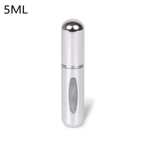 Mini uudelleentäytettävä hajustesuihkepullo 5 ml/8 ml matkakoko 8ml-Bright Black