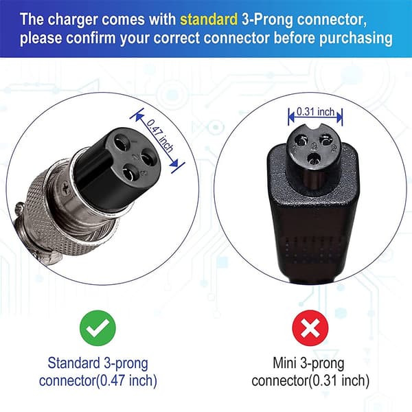 67,2V 2A 5A Smart Oplader til 60V 16S Li-ion Batteri med Køleventilator & GX16 1+3 Stik 67.2V 2A US PLUG