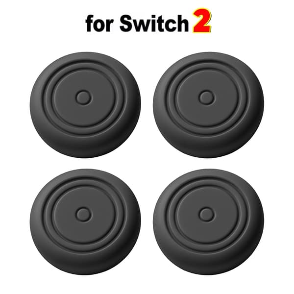16-2 stk. til Switch 2 analoge tommelfingergrebsdæksler bløde silikone spilcontroller beskyttende, skridsikker joystick-dæksel til NS Switch2 8PCS-Mixed
