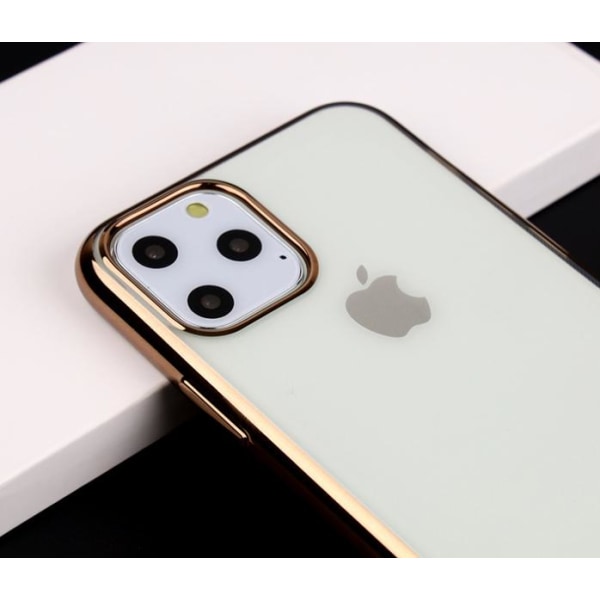 iPhone 11 Pro -kotelo | Super ohut TPU Shell - 5 kpl väri Gold