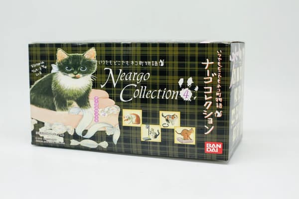 Simulering Djur Kattscen Kawaii Anime Statisk statisk statyett Blind Box Leksaker Samling Desktop Ornament Barn Presenter 10pcs