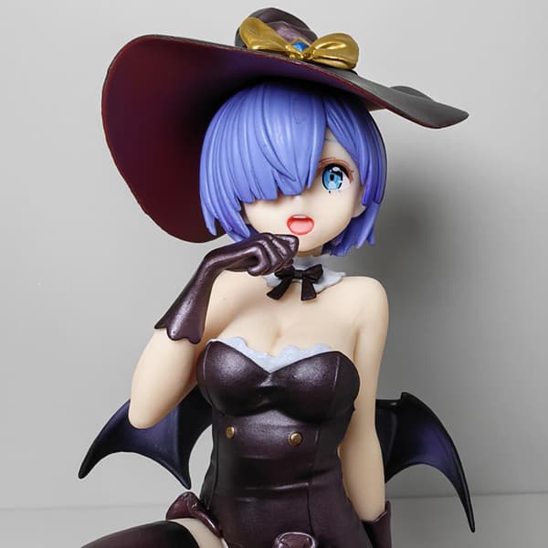 15 cm Re:Zero Rem PVC-figur - Phantom Night Magician Anime Doll Present för samlare with retail box