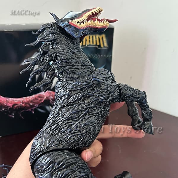 Venom Anime Actionfigur - Sista danshästens ansikte byt statymodell - Samlarpresent Venom Size with box