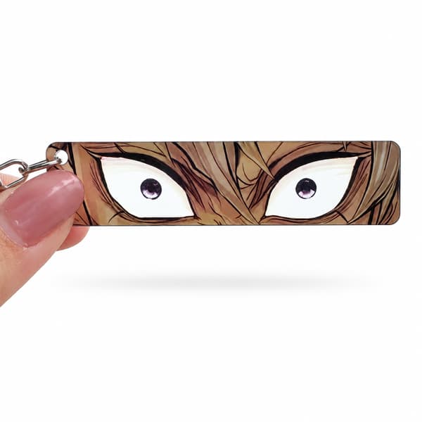 Kawaii Demon Slayer akryl nøglering - sød rygsæktilbehør og legetøjsgave til engros keychain-9