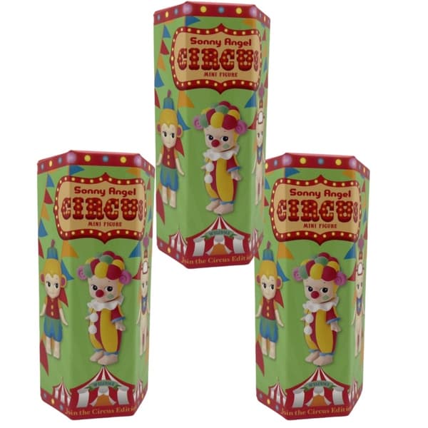 Anime Sonny Angle Mini Figur Circus 1. 2. Series Blind Box Samlerobjekt Model Figur Desktop Decor Børn Fødselsdagsgave Legetøj random 3pcs 2th